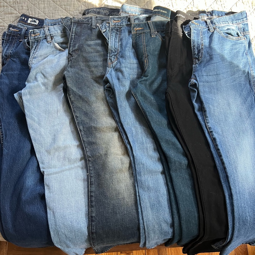 Jeans - Gap & Old Navy - various washes